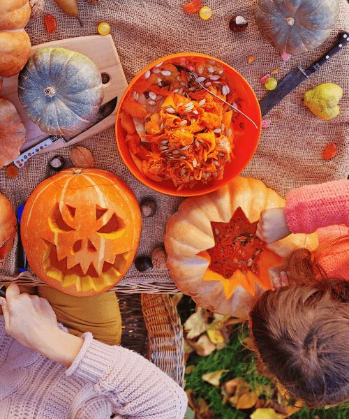 Minter Country Garden - carving pumpkin varieties_
